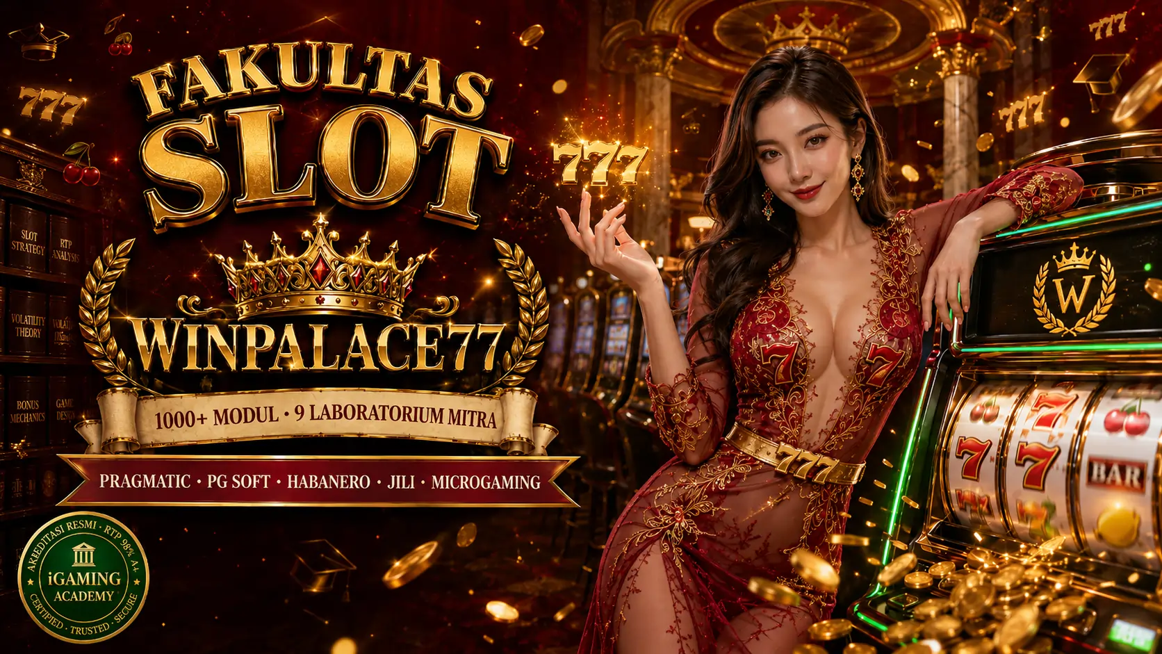 Galeri Slot Winpalace77 - Laboratorium akreditasi A+ dengan 500+ modul Pragmatic Play, PG Soft, Habanero, JILI, Joker Gaming